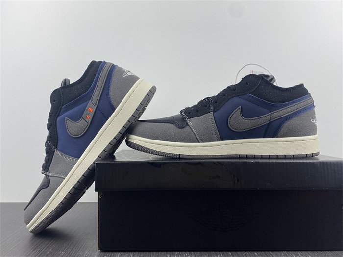 Jordan 1 Low Craft Inside Out Black DN1635-001