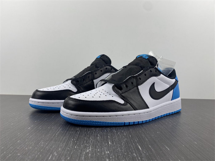 Jordan 1 Retro Low OG Black Dark Powder Blue CZ0790-104