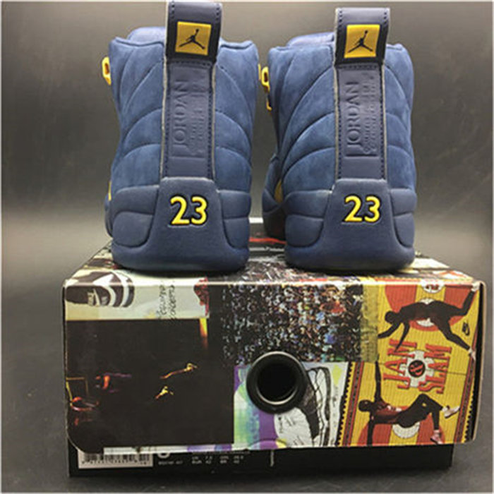 Jordan 12 Retro Michigan BQ3180-407