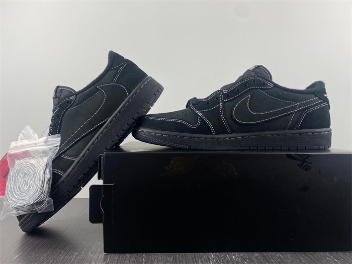 GOAT Travis Scott x Air Jordan 1 Low OG Black Phantom