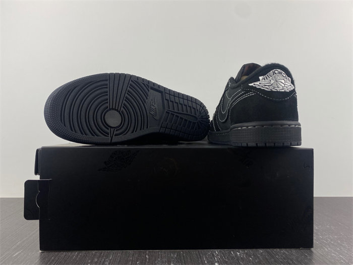 GOAT Travis Scott x Air Jordan 1 Low OG Black Phantom