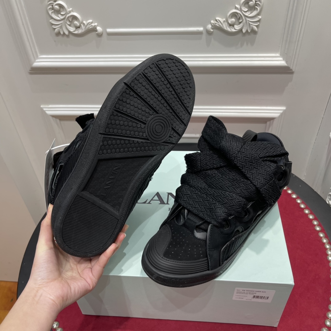 Lanvin Curb Sneaker All Black