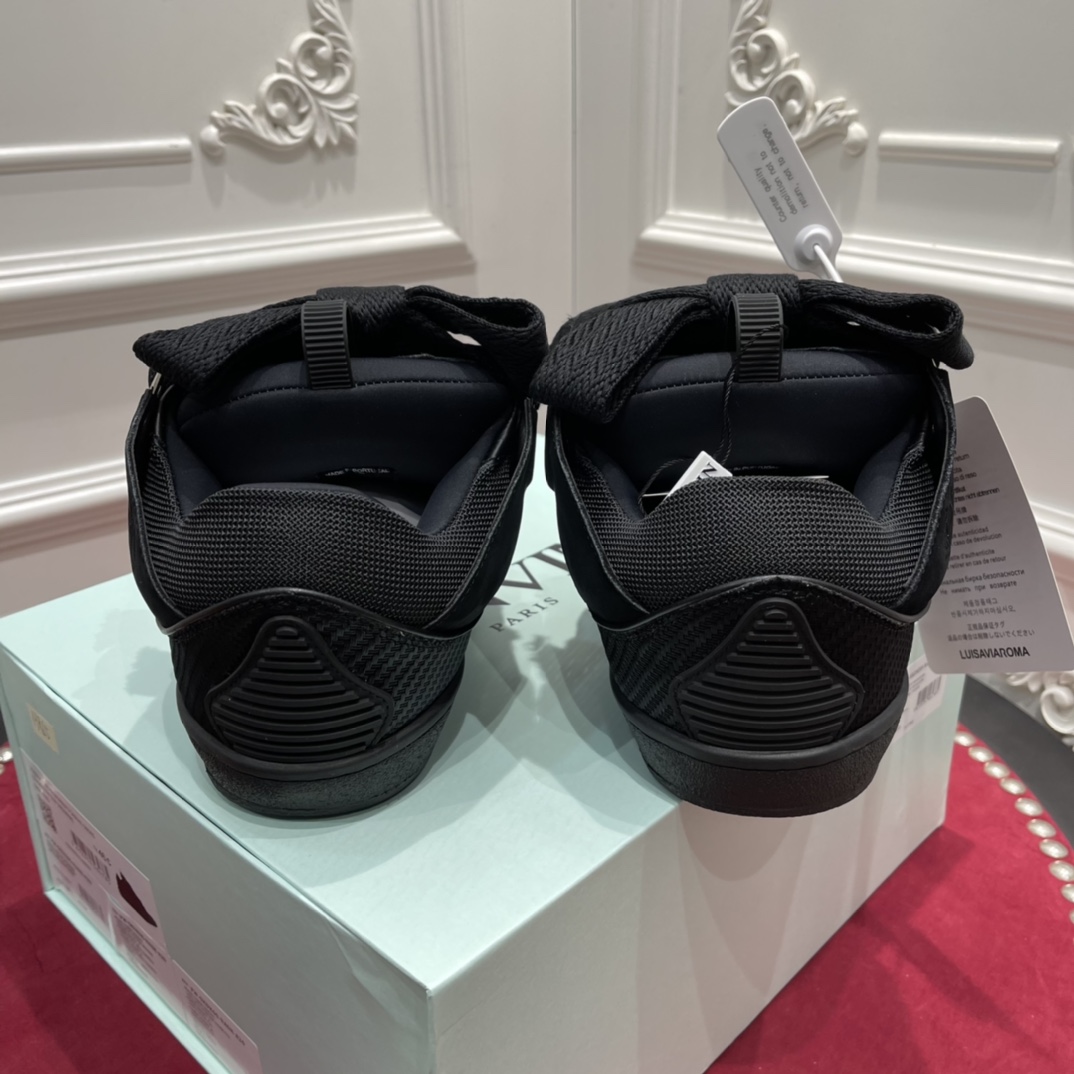 Lanvin Curb Sneaker All Black