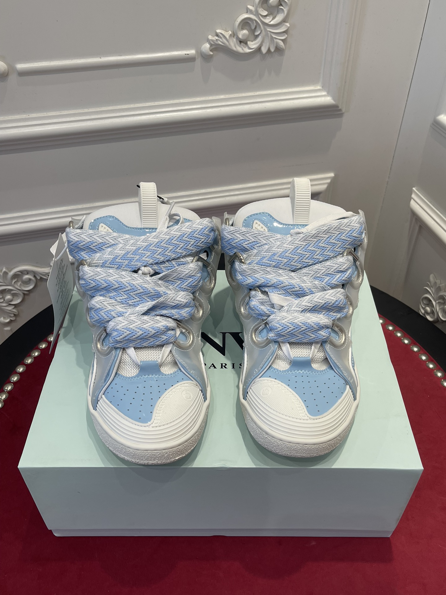 Lanvin Curb Sneaker FW-SKDK02-GLOS-A22901