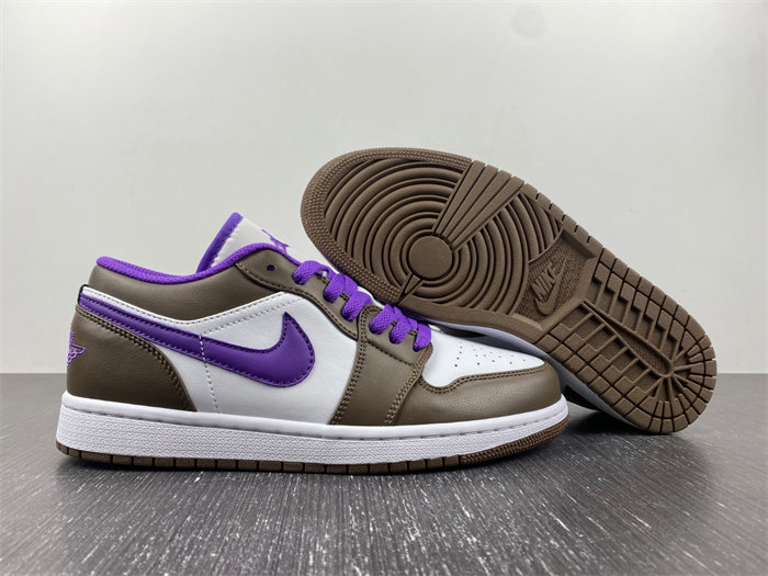 Jordan 1 Low Purple Mocha 553558-215