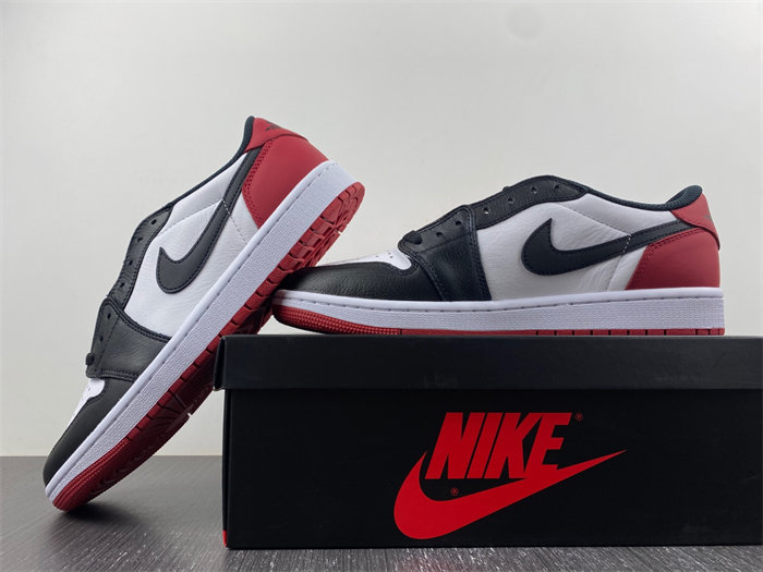 Jordan 1 Low Black Toe CZ0790-106