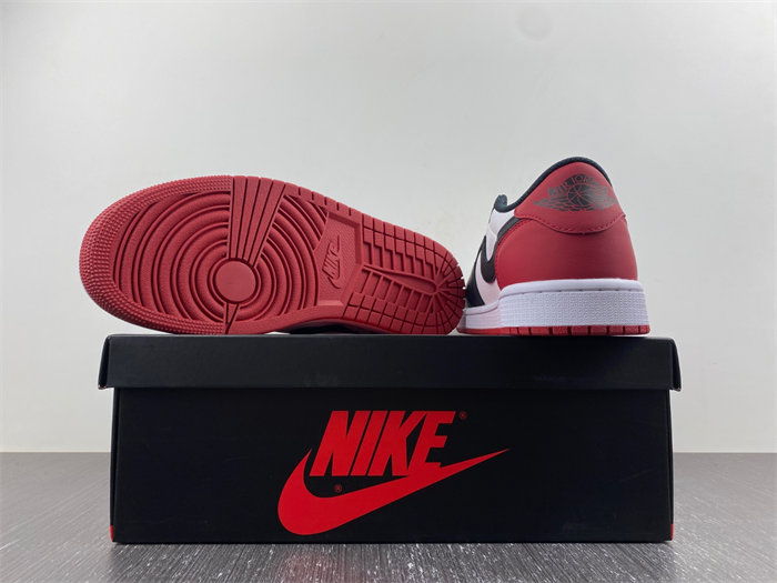Jordan 1 Low Black Toe CZ0790-106