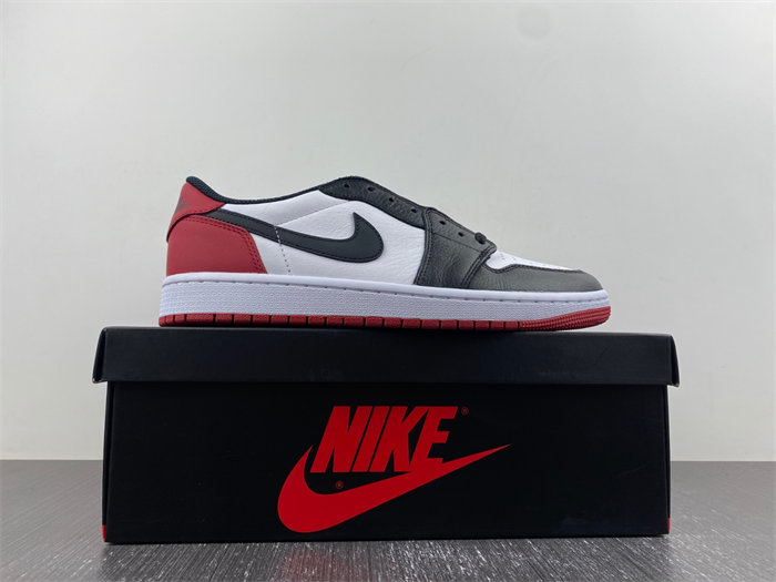 Jordan 1 Low Black Toe CZ0790-106
