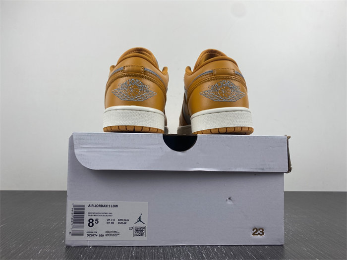 Air Jordan 1 Low Cement Grey Chutney  DC0774-020