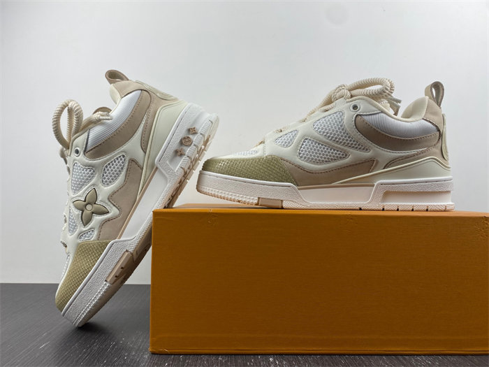 l**is V*t*n lv skate sneaker beige white 1aarqh