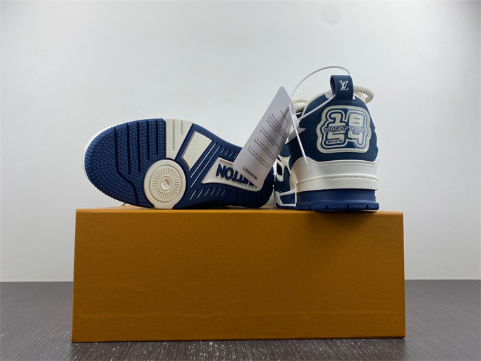 l**is V*t*n lv skate sneaker marine white 1aarrl
