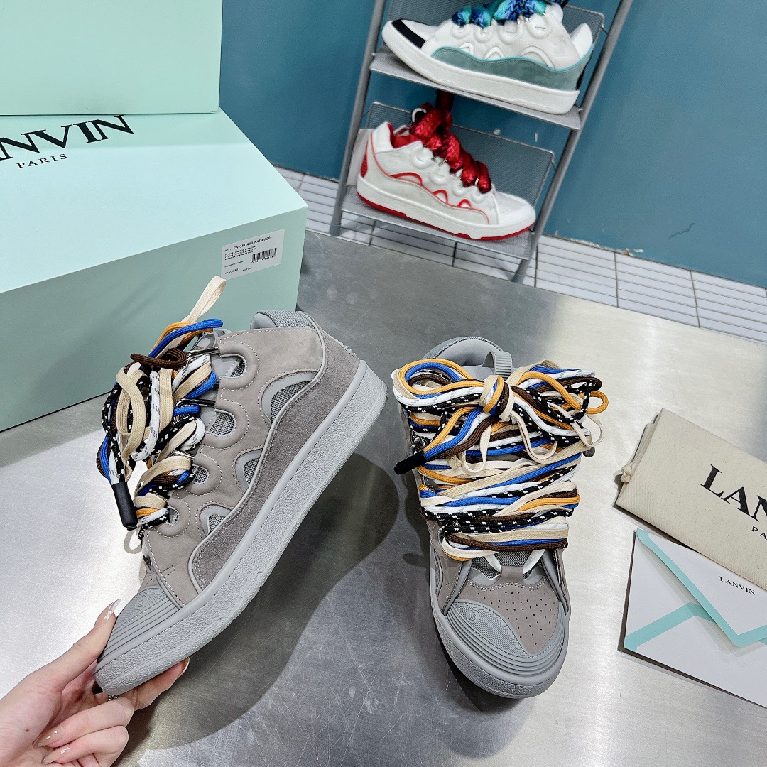 Lanvin Leather Curb 9