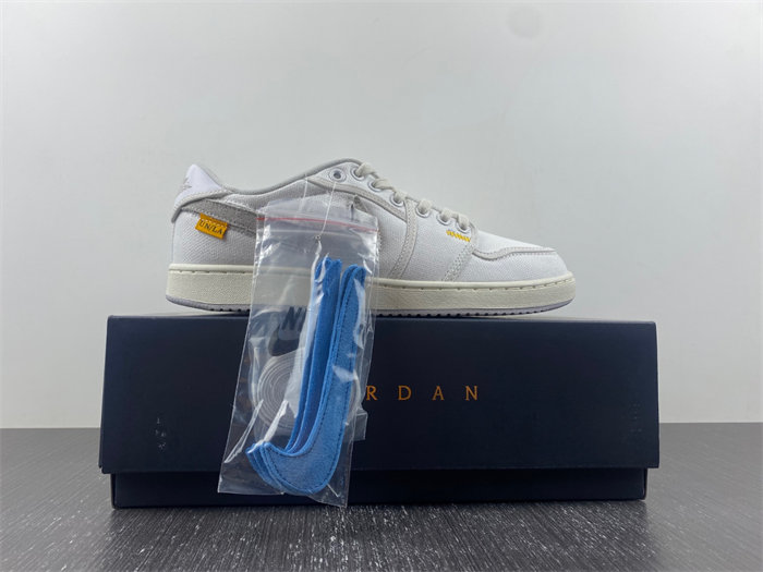 Jordan 1 Retro AJKO Low SP Union White Canvas DO8912-101