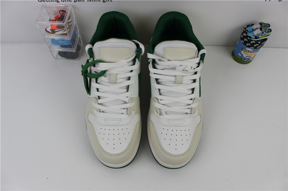 Off-White Out Of Office White Green