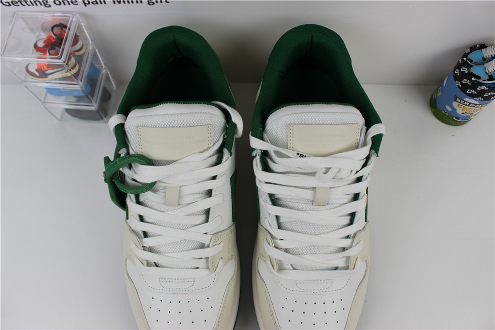 Off-White Out Of Office White Green