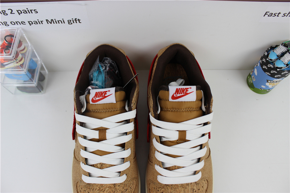 GOAT CLOT x Nike Dunk “Cork”