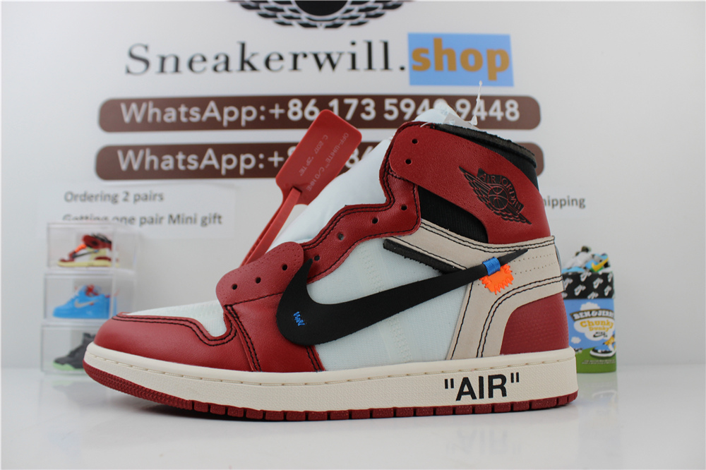GOAT Air Jordan 1 Chicago OFF-WHITE