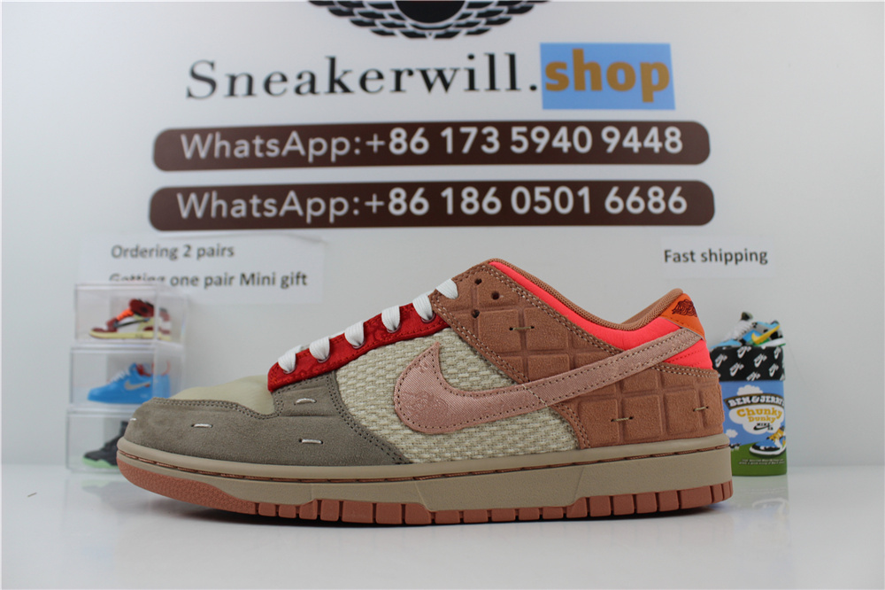 CLOT X Nike Dunk Low What The