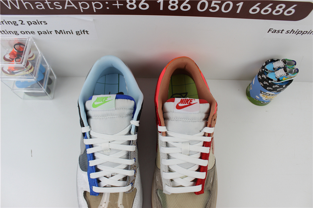 CLOT X Nike Dunk Low What The