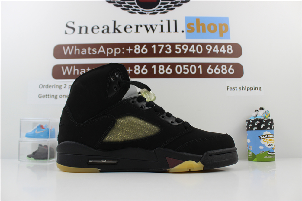 GOAT A Ma Maniére X Air Jordan 5 Black