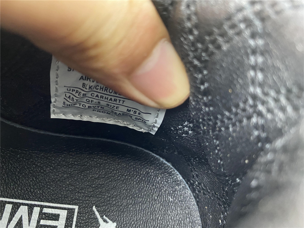 Air Jordan 4 Black Silver
