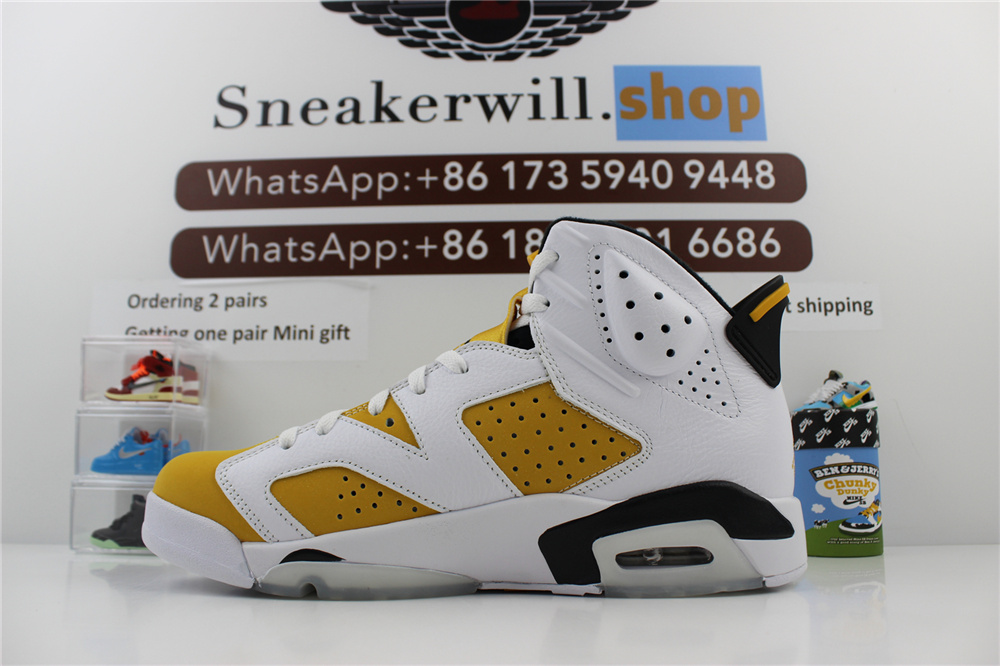 GOAT Air Jordan 6 Yellow Ochre