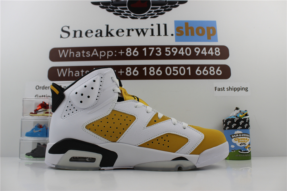 GOAT Air Jordan 6 Yellow Ochre