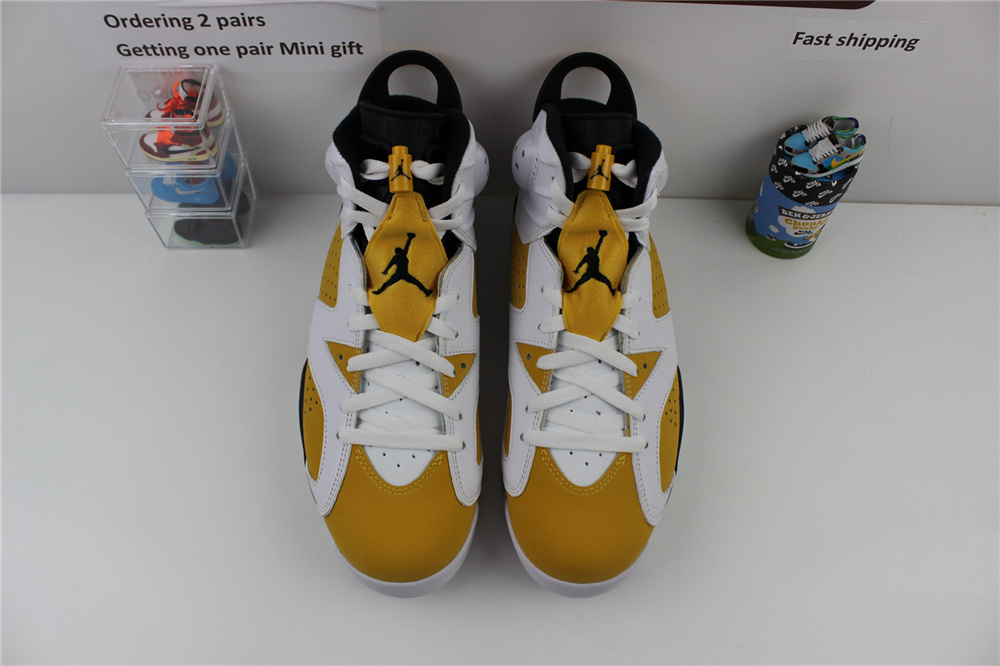 GOAT Air Jordan 6 Yellow Ochre