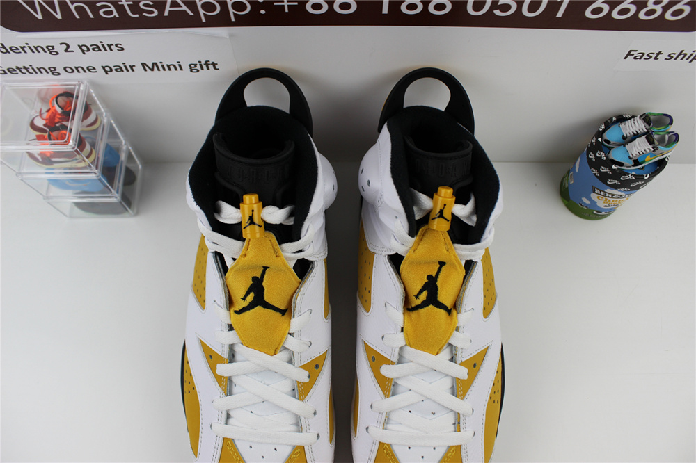 GOAT Air Jordan 6 Yellow Ochre