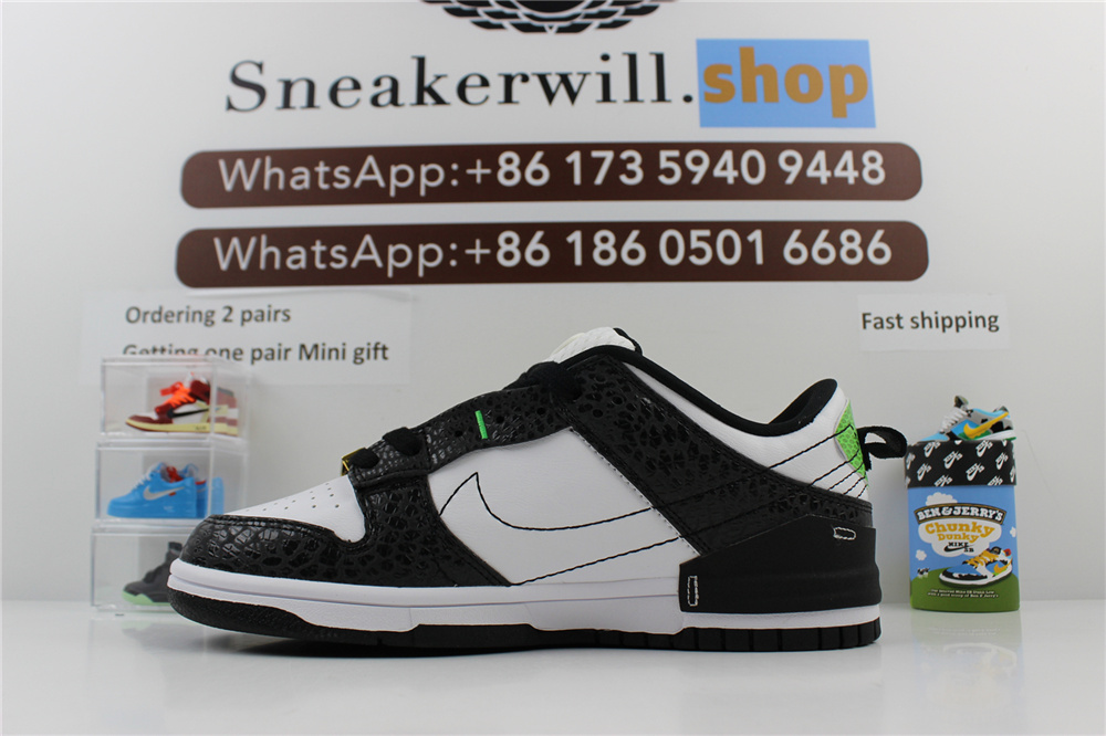 Nike WMNS Dunk Low Disrupt 2 Just Do It Black