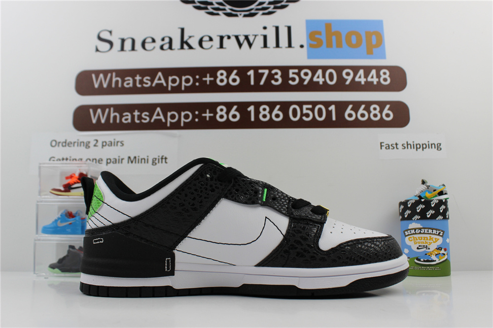 Nike WMNS Dunk Low Disrupt 2 Just Do It Black