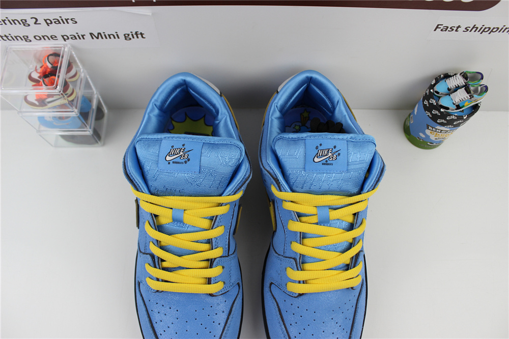 The Powerpuff Girls X Dunk Low Bubbles Blue