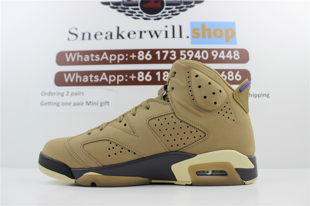 GOAT Air Jordan 6 WMNS Gore-Tex “Brown Kelp”