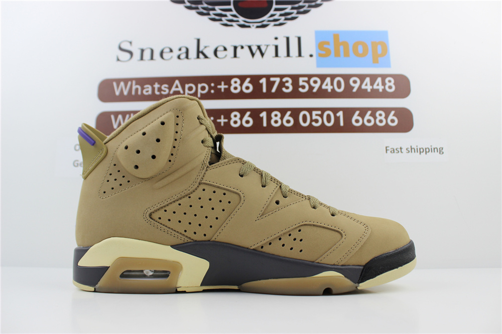 GOAT Air Jordan 6 WMNS Gore-Tex “Brown Kelp”