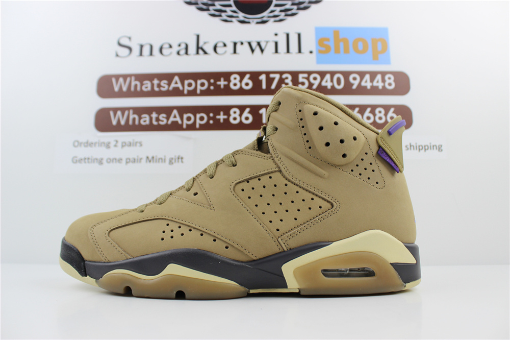 GOAT Air Jordan 6 WMNS Gore-Tex “Brown Kelp”