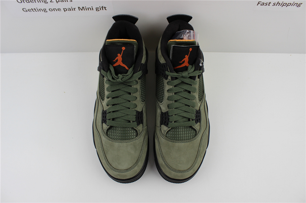 GOAT Air Jordan 4 Retro Deep Green Olive