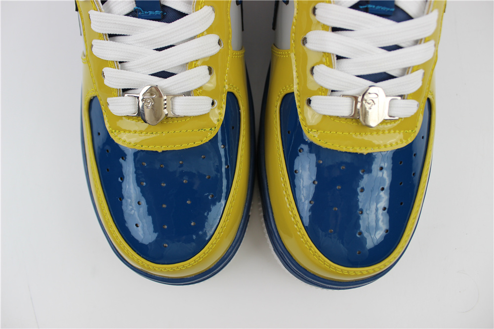 Bape A Bathing Ape Grey Yellow