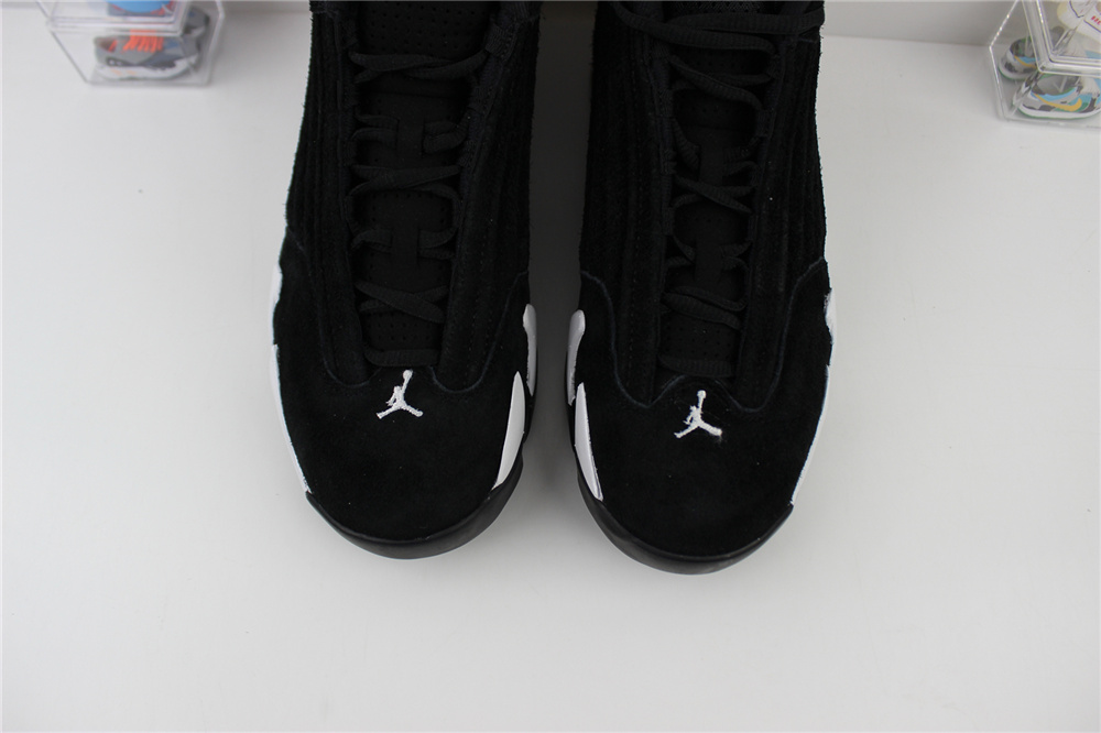 GOAT Air Jordan 14 Black White