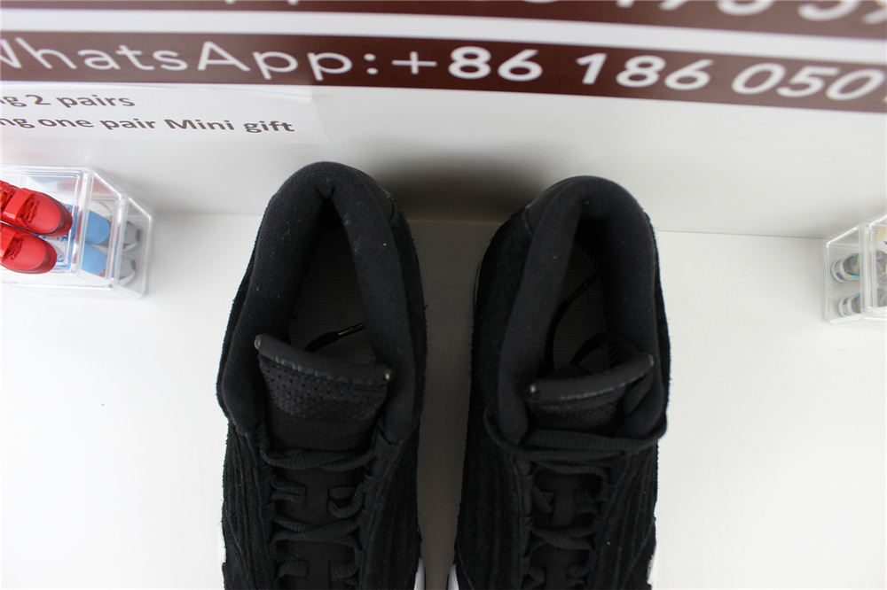 GOAT Air Jordan 14 Black White