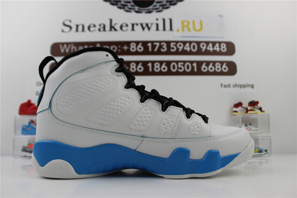 GOAT Air Jordan 9 “Powder Blue