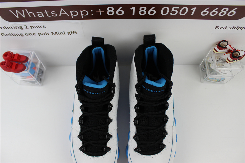 GOAT Air Jordan 9 “Powder Blue