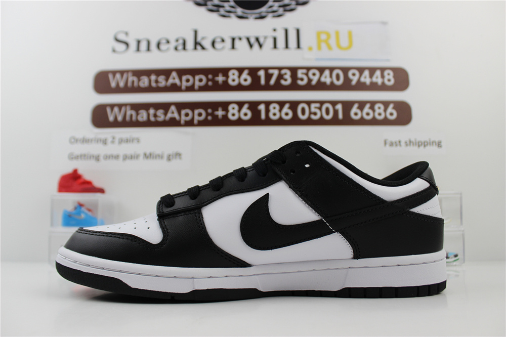 Nike DUNK Low Black White Panda