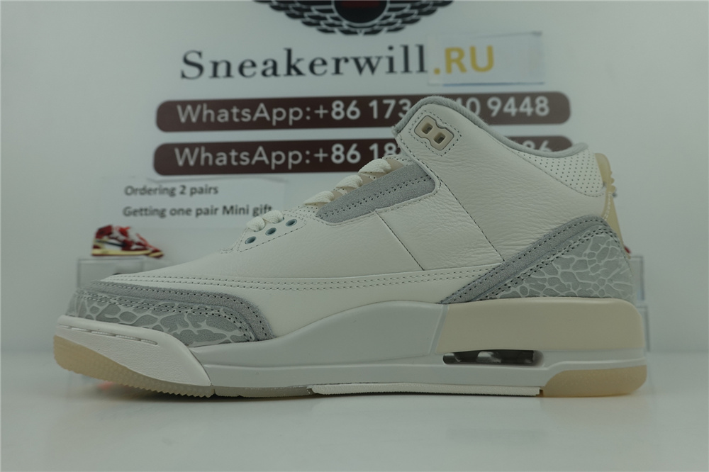 GOAT Air Jordan 3 Craft Ivory