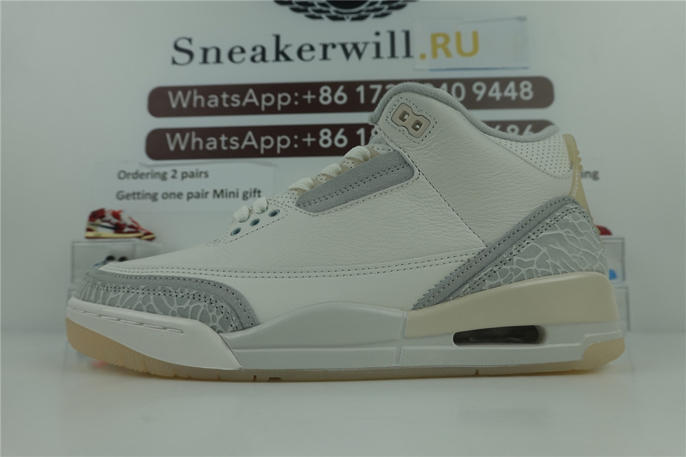GOAT Air Jordan 3 Craft Ivory