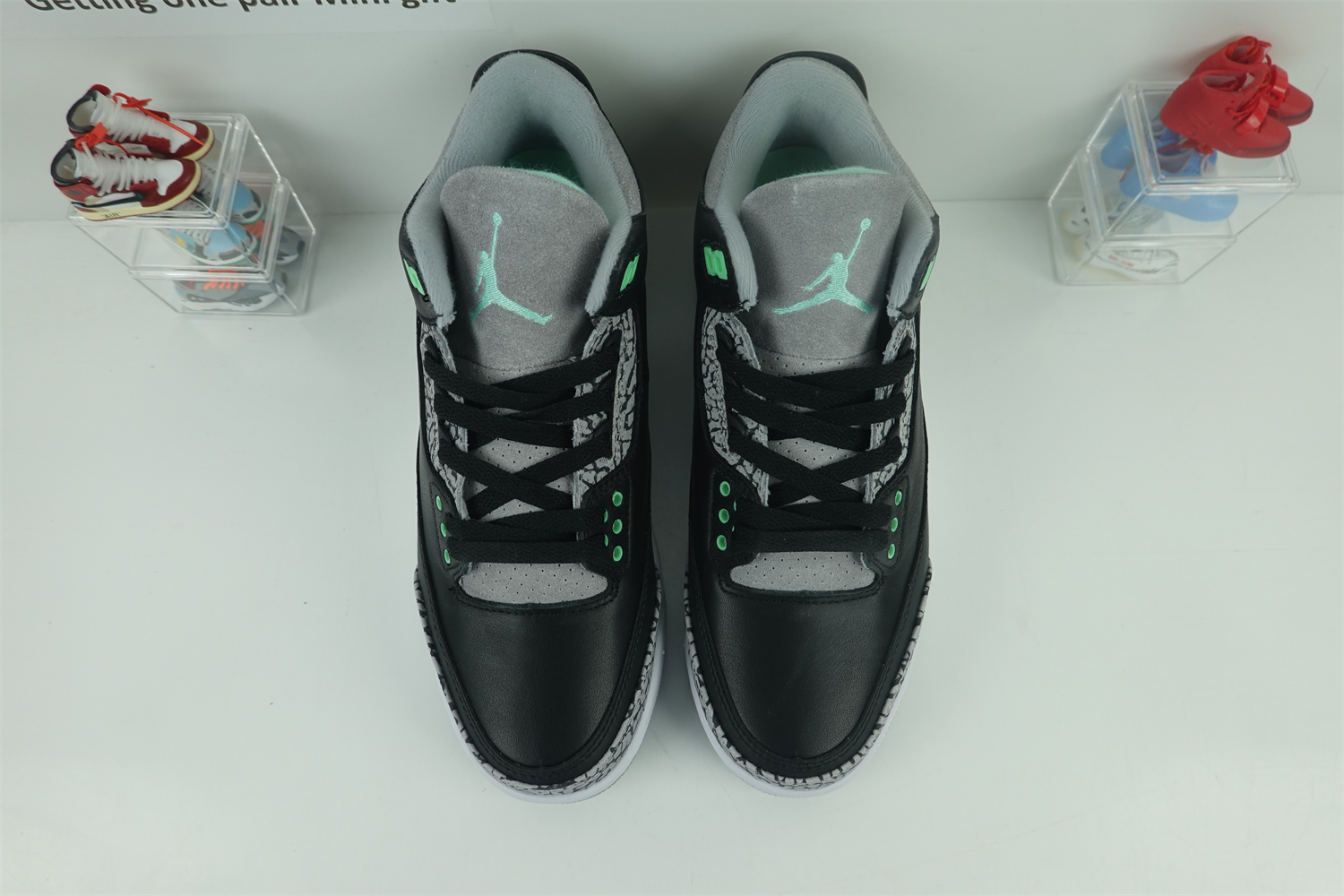 GOAT Air Jordan 3 Green Glow