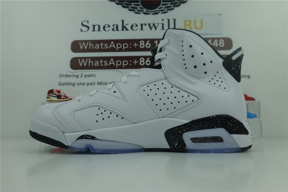 GOAT Air Jordan 6 “Reverse Oreo”
