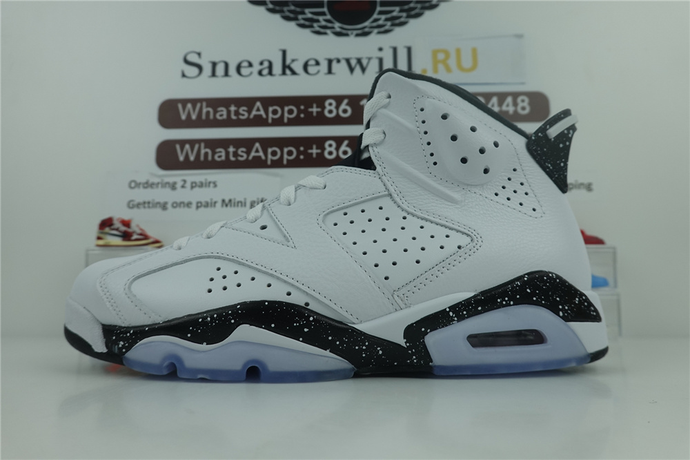 GOAT Air Jordan 6 “Reverse Oreo”