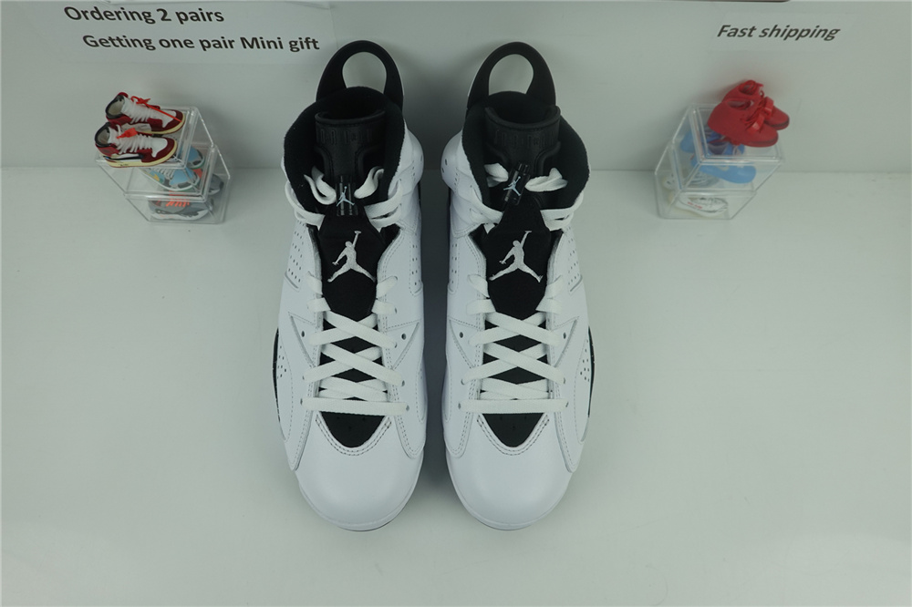 GOAT Air Jordan 6 “Reverse Oreo”