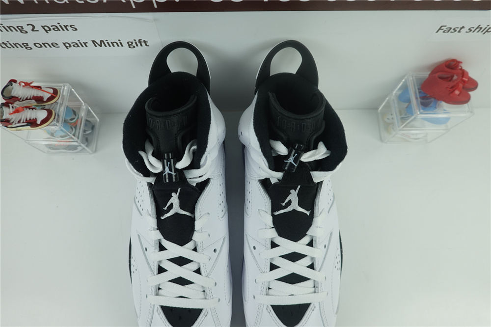 GOAT Air Jordan 6 “Reverse Oreo”