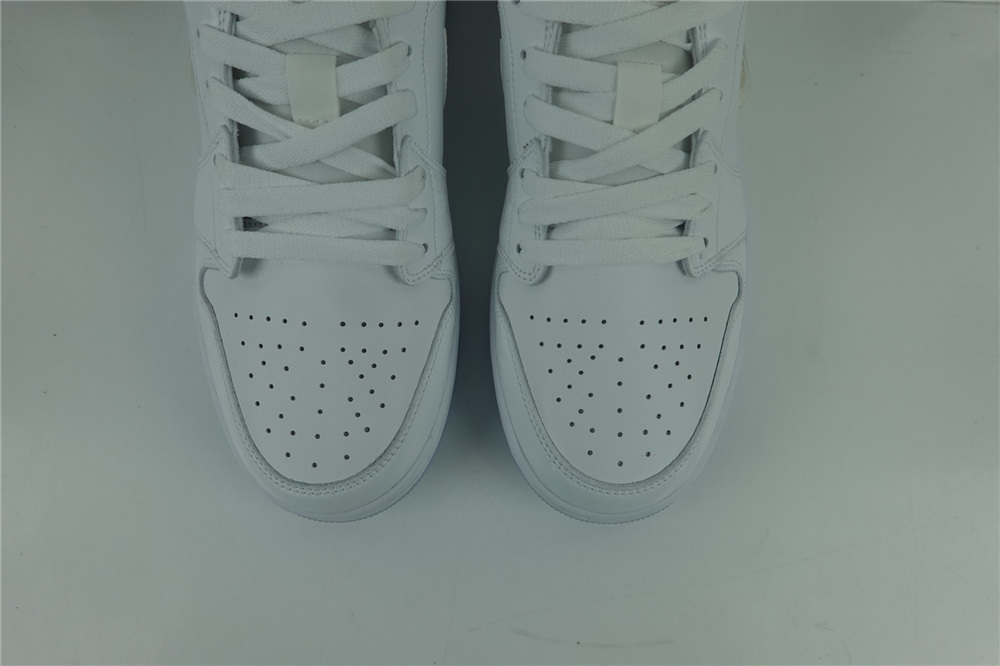 1代 Air Jordan 1 Low White Silver